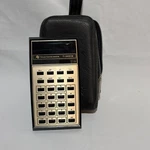 Vintage Texas Instruments Ti-2550 Iii Calculator W/case 1970s Gold Trim Untested. Fixed Price $12.95.
