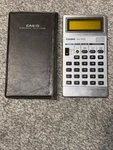 Vintage Casio Aq-1000 Electronic Calculator W/ Case & Manuals Used/works L7. Fixed Price $17.99.