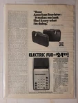 Vintage 1970s Commodore 884d Calculator Magazine Advertising Print 5" X. Fixed Price $11.99.