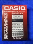 Casio Fx-3600pv Calculator, Vintage 1990.. Fixed Price $90.00.