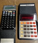 Two Vintage Calculators, Litronix Checkmate 1720a & Sharp El-6250h, W/manuals. Fixed Price $24.00.