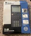 Ti-80 Texas Instruments Electronic Graphing Calculator 1995. Fixed Price $145.13.