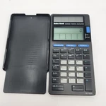 Vintage Radio Shack Ec-5500 Financial Business Solar Calculator W/cover Guc. Fixed Price $9.49.