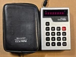Sharp Elsi Mini El-801 Vintage Pocket Size Calculator Working Well. Fixed Price $89.99.