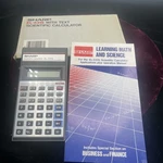 1980s Sharp El-531s Scientific Calculator With Text In Box Works!. Fixed Price $25.47.