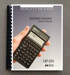 Manual For Hewlett Packard Hp 21s Calculator. Fixed Price $39.00.