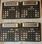 (4 Total) Victor Solar 1200-4 Business Desktop Calculators 12-digit Lcd. Fixed Price $24.99.