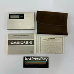 Vintage Rare Casio Melody Ml-8 Electronic Calculator & Watch W/ Case Instruct.. Fixed Price $49.99.