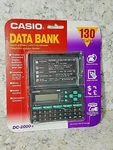 Vintage Casio Data Bank Dc-2000-s 130 Tel & Fax Hand Held Digital Organizer. Fixed Price $40.99.