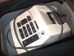 Model 603.58210 Sears Tower 7/8 Calculator Rare Vintage In Leather Case. Fixed Price $34.95.