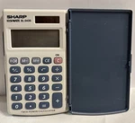 Sharp Elsi Mate El-243s - Electronics 8-digit Twin Powered Calculator Tested. Fixed Price $8.99.
