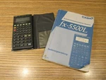 Calculator Casio Fx 5500 L (+ Al). Fixed Price $69.77.