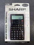 Brand New Sharp Financial Calculator El-738fb Large Display & Keys Sealed. Fixed Price $19.99.