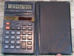 Pocket 2 Power Solar Calculator Citizen Sld-742n 10 Digit Flip Top. Fixed Price $15.00.