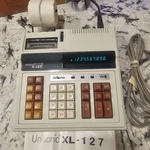 Vintage Unisonic Xl-127 10 Digit Printing Calculator Very Nice! Tested. Fixed Price $22.96.