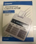 Calculator Unisonic Xl-1149n Printer Display 10 Digit 4 Key Memory. Fixed Price $19.95.