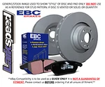 Ebc Rear Brake Discs & Ultimax Pads For Saab 9-7x 5.3 (300 Hp) (2006 09). Fixed Price $286.00.