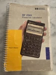 Hp-17bll Original Vintage Calculator Manual Canada 1991. Fixed Price $15.00.