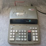 Texas Instruments 12 Digits 2 Color Printing Electronic Calculator Ti-5320sv. Fixed Price $35.00.