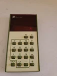 Vintage 1970's Avocado Green 8 Digit Red Led Display Rockwell 9tr Calculator. Fixed Price $30.00.