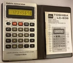 Toshiba Lc-838 Lcd Metric Conversion Calculator. Fixed Price $39.90.