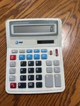 Vintage At&t Desktop Calculator Large Keys & Display. Fixed Price $24.98.