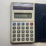 Sharp Elsimate El-345a Vintage Solar-powered Calculator Tested. Fixed Price $9.07.