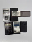 Lot Of 4 Vintage Calculators Sharp El-506a/506d Casio Ml-720 Canon Lc-34. Fixed Price $9.49.