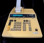 Vintage Printing Calculator Canon Cp1202d - Tested Working (video). Fixed Price $49.99.