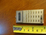 Miniature Sharp Electronic Calculator El-8061s, Hang-a-round. Fixed Price $35.65.