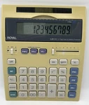 Vintage Royal Ld140 12 Digit Solar & Battery Powered Calculator Flip Up Screen. Fixed Price $17.99.