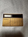 1980 S Dyna Tone Lc21326 Credit Card Size Solar Calculator.. Fixed Price $55.00.