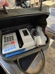 Sharp El 2192i. Vintage Green Hard Zipper Case Electronic Printing Calculator. Fixed Price $45.00.