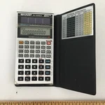 Vintage Sharp El-506slr Solar Scientific Calculator Battery Backup Made Japan. Fixed Price $59.95.