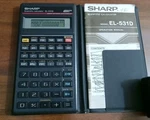Vintage Sharp El-531g Engineering Scientific Calculator Black W Operaci N Manual. Fixed Price $16.02.
