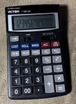 Victor 1180-3a Electronic Calculator Desktop Business Analyst Solar Powered. Fixed Price $17.99.