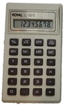 Calculator Royal L 100 Vintage - Battery Included Free Shipping. Fixed Price $19.99.