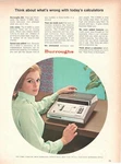 1969 Burroughs C Series 3000 Electronic Calculator Advertising Vintage. Fixed Price $14.05.