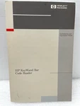 Hewlett Packard Hp Keywand Barcode Reader Manual Hbkw-1910 Key Wand Bar Code. Fixed Price $35.95.