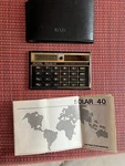 Royal Solar-40 Calculator- Case / Manual Wear Spot On Metal ( Works Great!. Fixed Price $13.54.