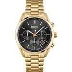 Hugo Boss Champion 1513848 44mm Gold Stainless Steel Quartz Chronograph Watch. Fixed Price $190.00.