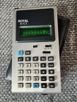 Vintage Royal 81cs Calculator Green Lcd Tested And Works Great W/pouch. Fixed Price $19.99.