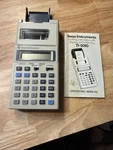 Vintage Texas Instruments Ti-5010 Electronic Calculator With Extra Paper. Fixed Price $25.00.
