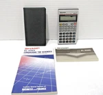 Vintage Sharp El-506a Scientific Calculator Case & Manuals Read. Fixed Price $14.99.