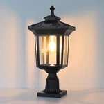 Solar Post Light Outdoor - Dusk To Dawn Waterproof Aluminum Lamp For Yard, Garde. Fixed Price $143.99.