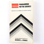 Sharp El-512 Calculator Programming For The Sciences (1983), Applications. Fixed Price $14.95.