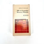 Hp-41 Extended Memory Module 82181a Vintage Hewlett Packard Calculator. Fixed Price $124.99.
