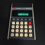 Vintage Sharp El-8131 Elsi Mate Calculator Green Vfd Display Tested 1970s. Fixed Price $19.49.