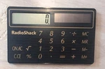 Vintage Rare Radio Shack Thin Card Solar Calculater W/ Case 65-758 Ec-232. Fixed Price $7.99.