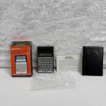 Vintage Sanyo Cx 2700 Solar Powered Calculator Works Silver In Box. Fixed Price $24.99.